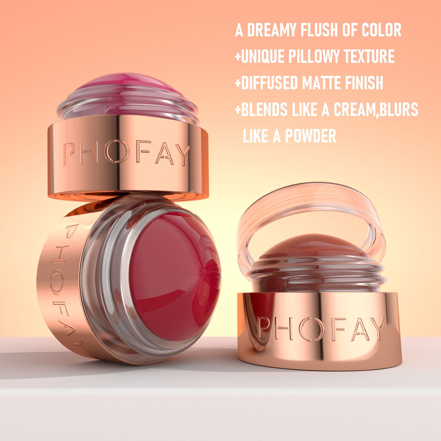 PHOFAY – Blush crème 🌸